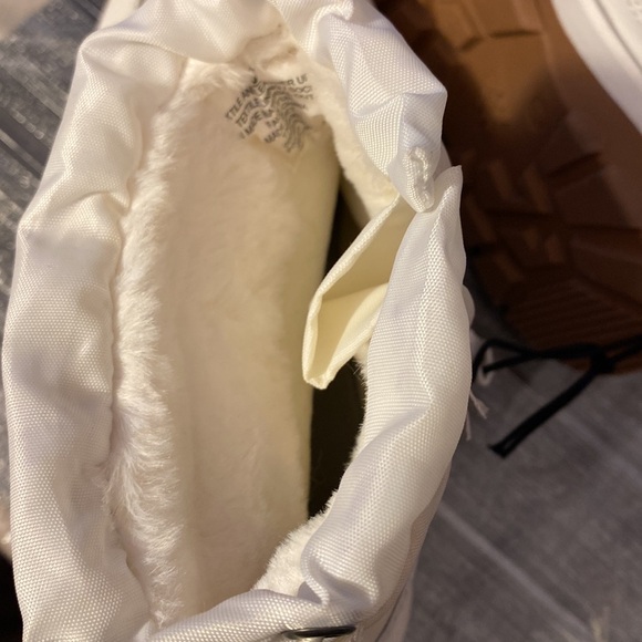 Winter boot, textile and leather upper, textile lining/Sock , man made material - Picture 7 of 7